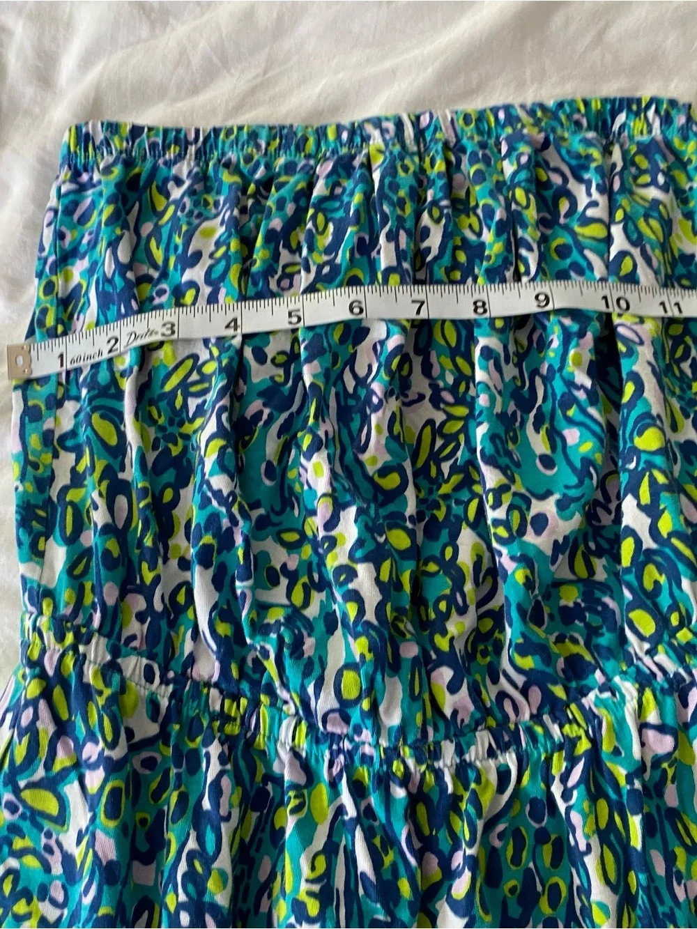 Lilly Pulitzer Dress Women’s XS Summer Strapless Colorful Preppy Beach Cotton - Picture 8 of 9